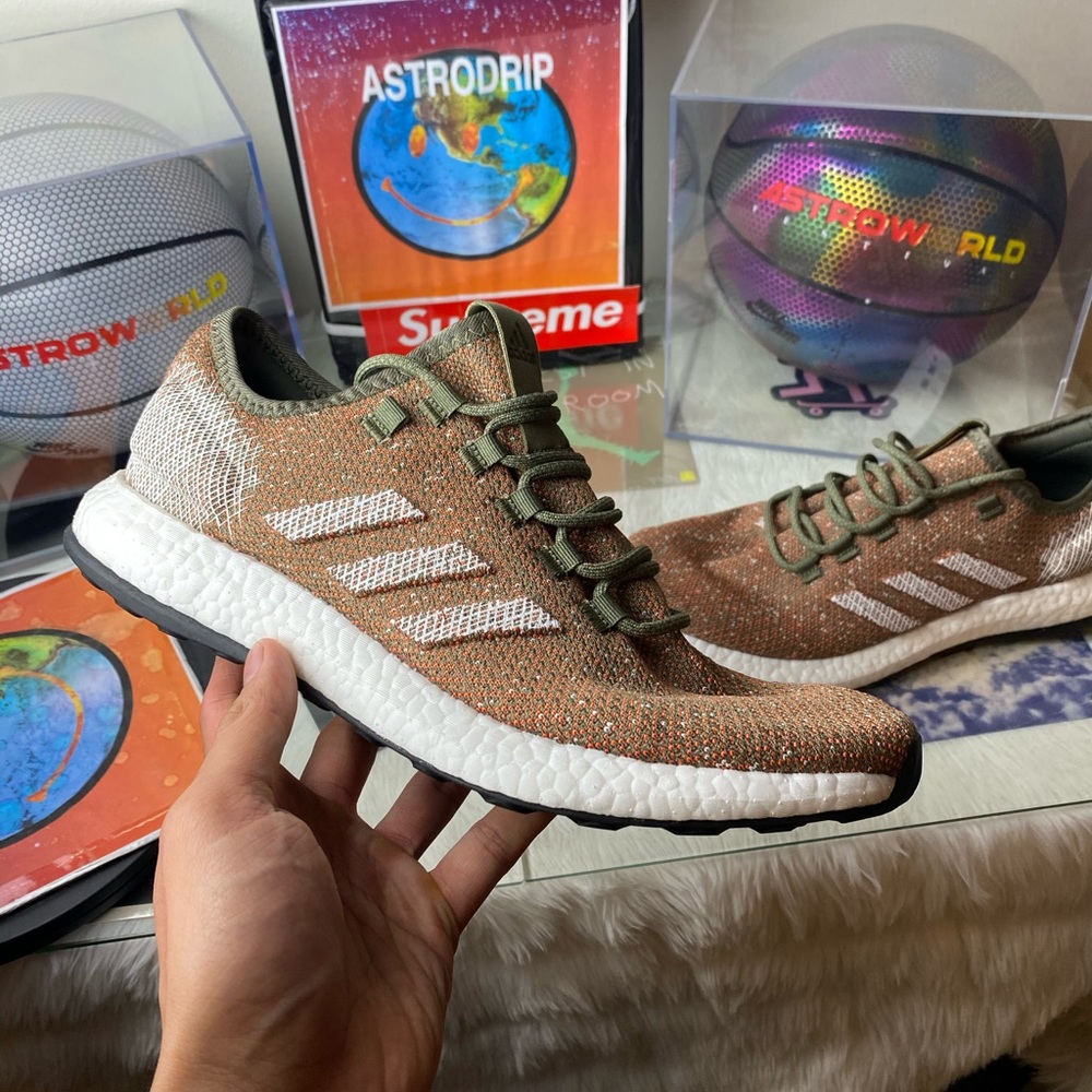 🆕 - Adidas PureBOOST GO Raw Khaki - Size: M 11.5 - Picture 11 of 11